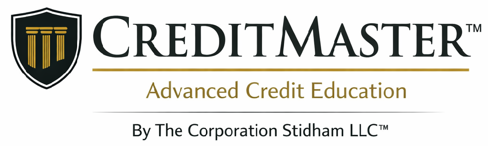 CreditMaster™ logo – Advanced Credit Education by The Corporation Stidham LLC™